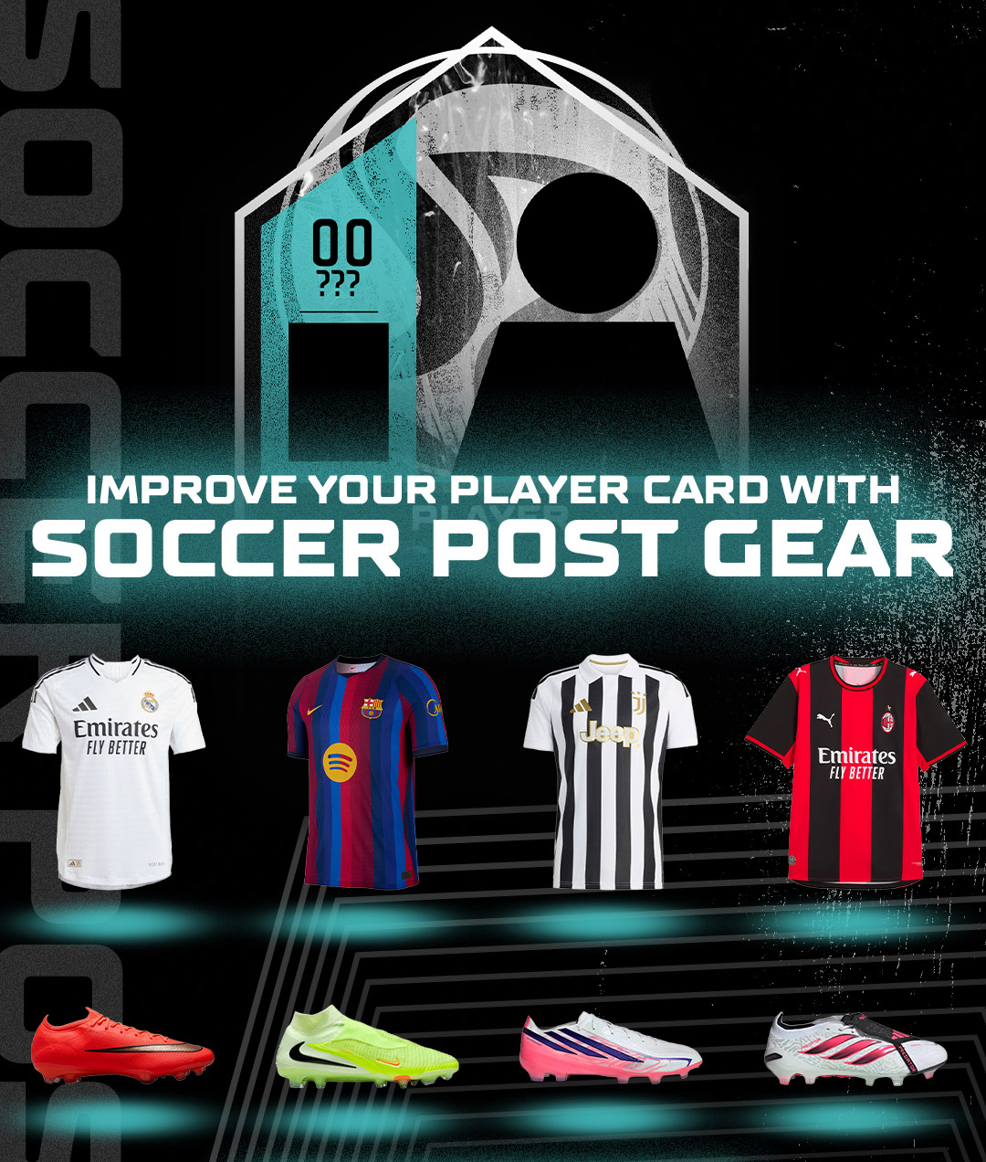 Improve Your Player Card With Soccer Post Gear!