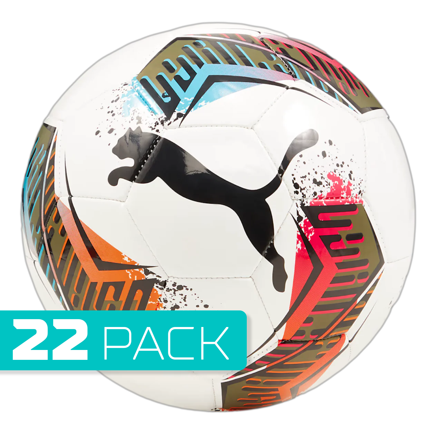 Puma Futsal 3 MS Soccer Ball (22 Pack)