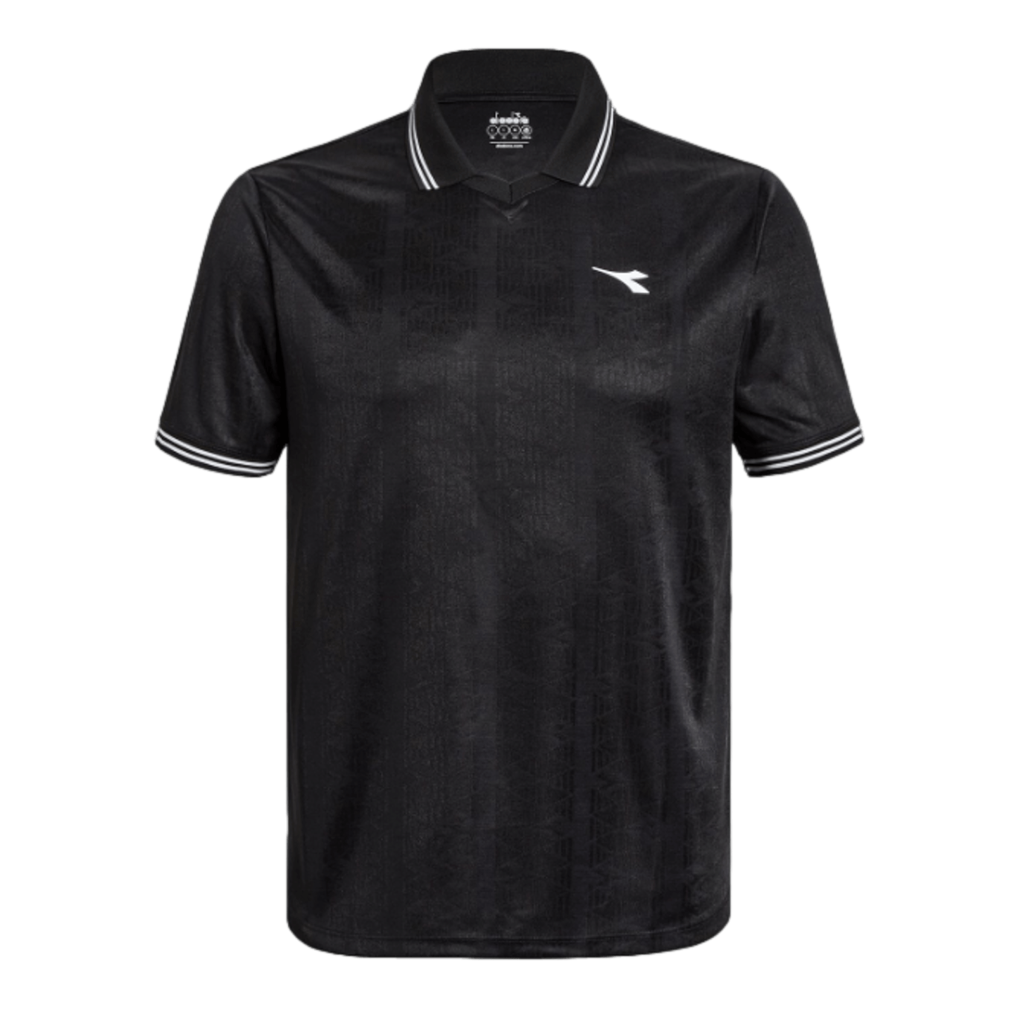 Diadora Match Scudetto Polo Tee - Black 102.180832-80013