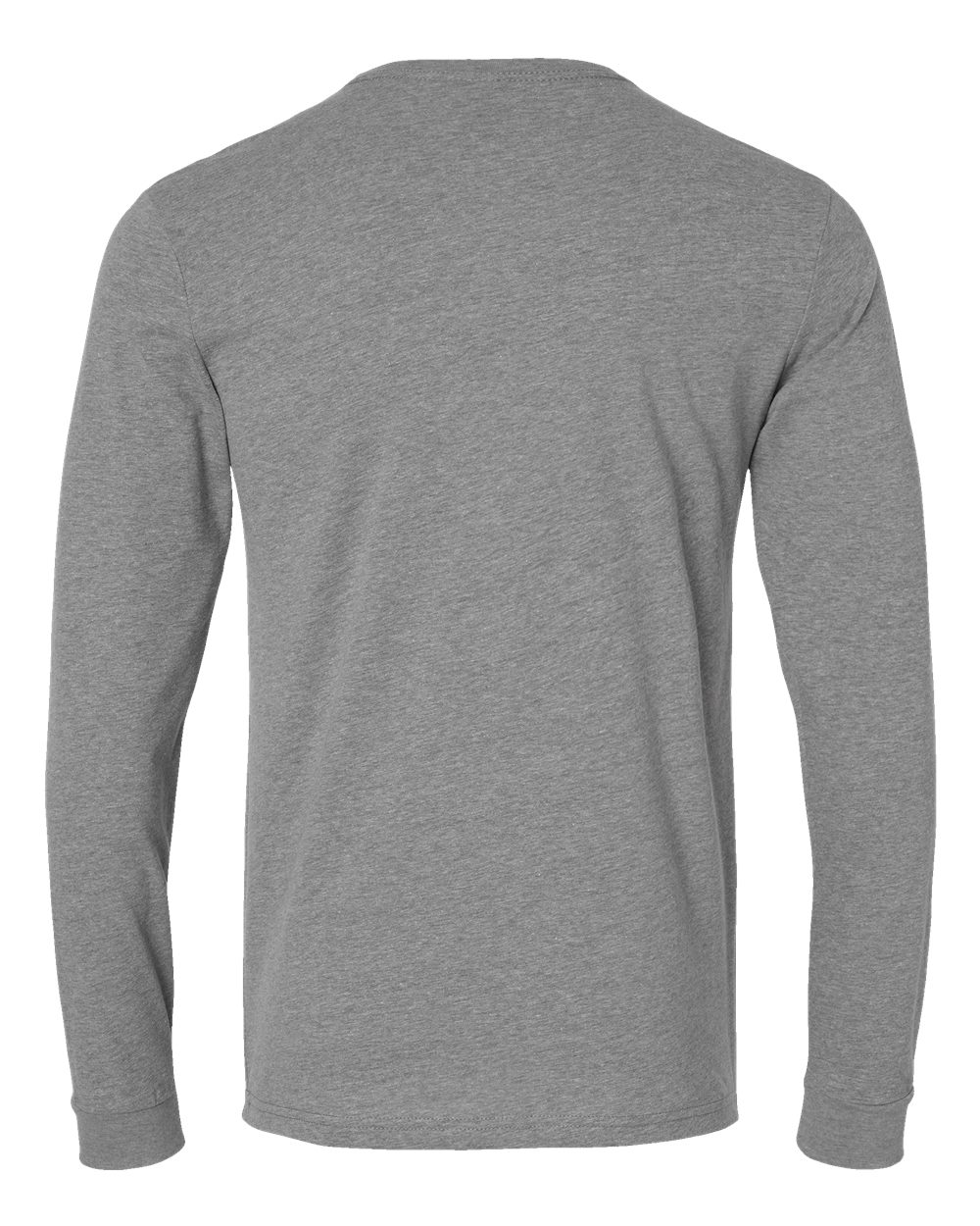 Adult L/S T-shirt - Heather Grey