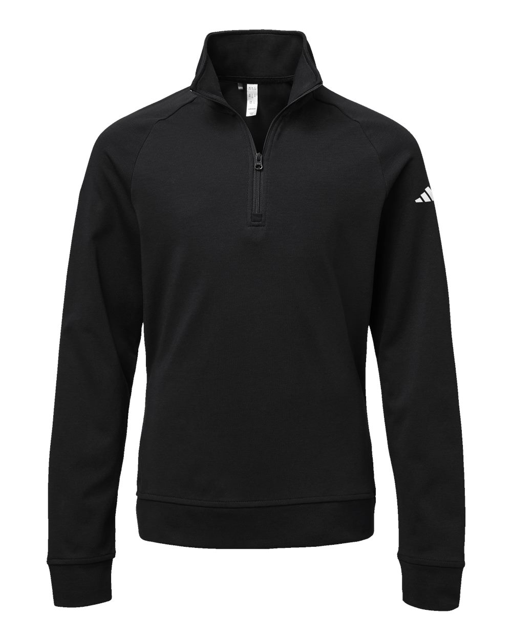 adidas Youth Performance Quarter-Zip Pullover - Black