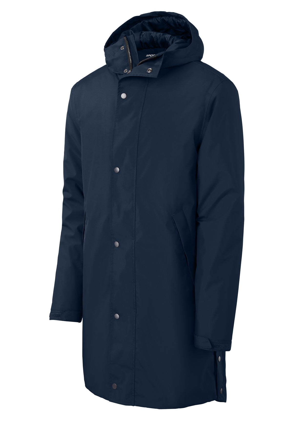 Sport-Tek Waterproof Insulated Sideline Parka- Navy