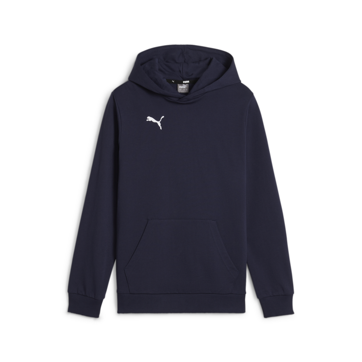 Puma Youth Teamgoal Casuals Hoodie - Navy Blue 658619-06