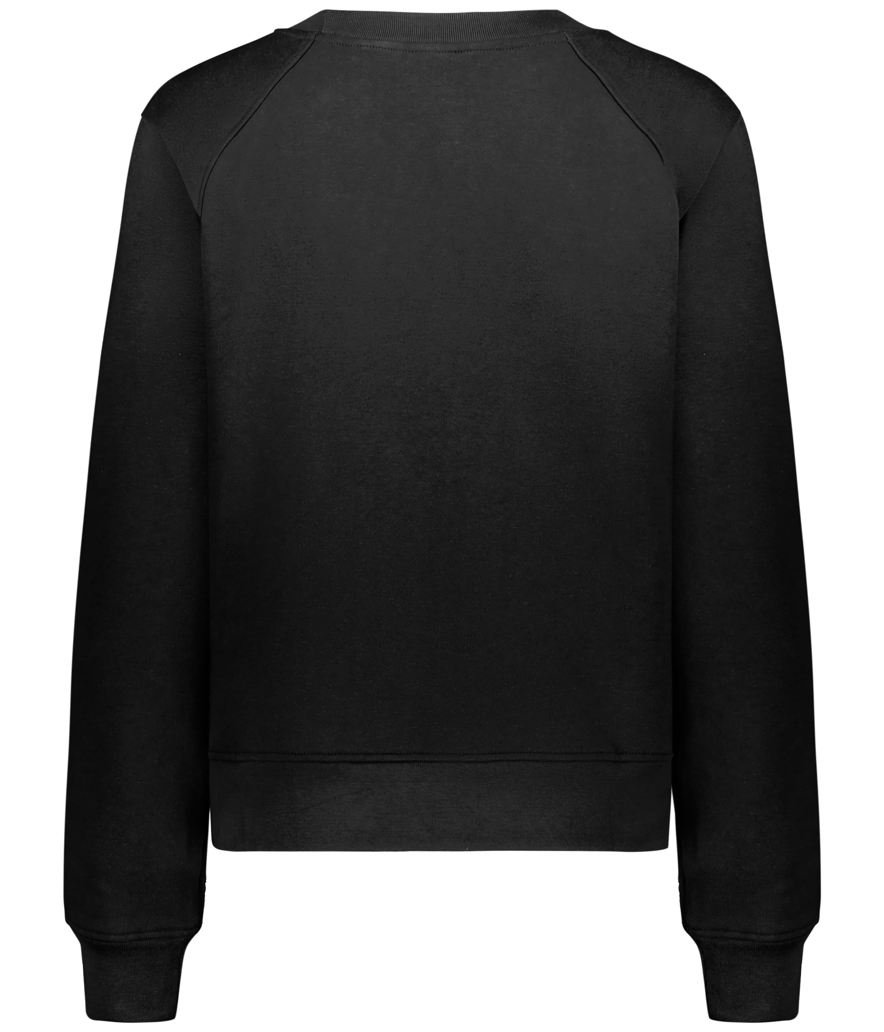 Badger Women's Fleece Crop Crew - Black