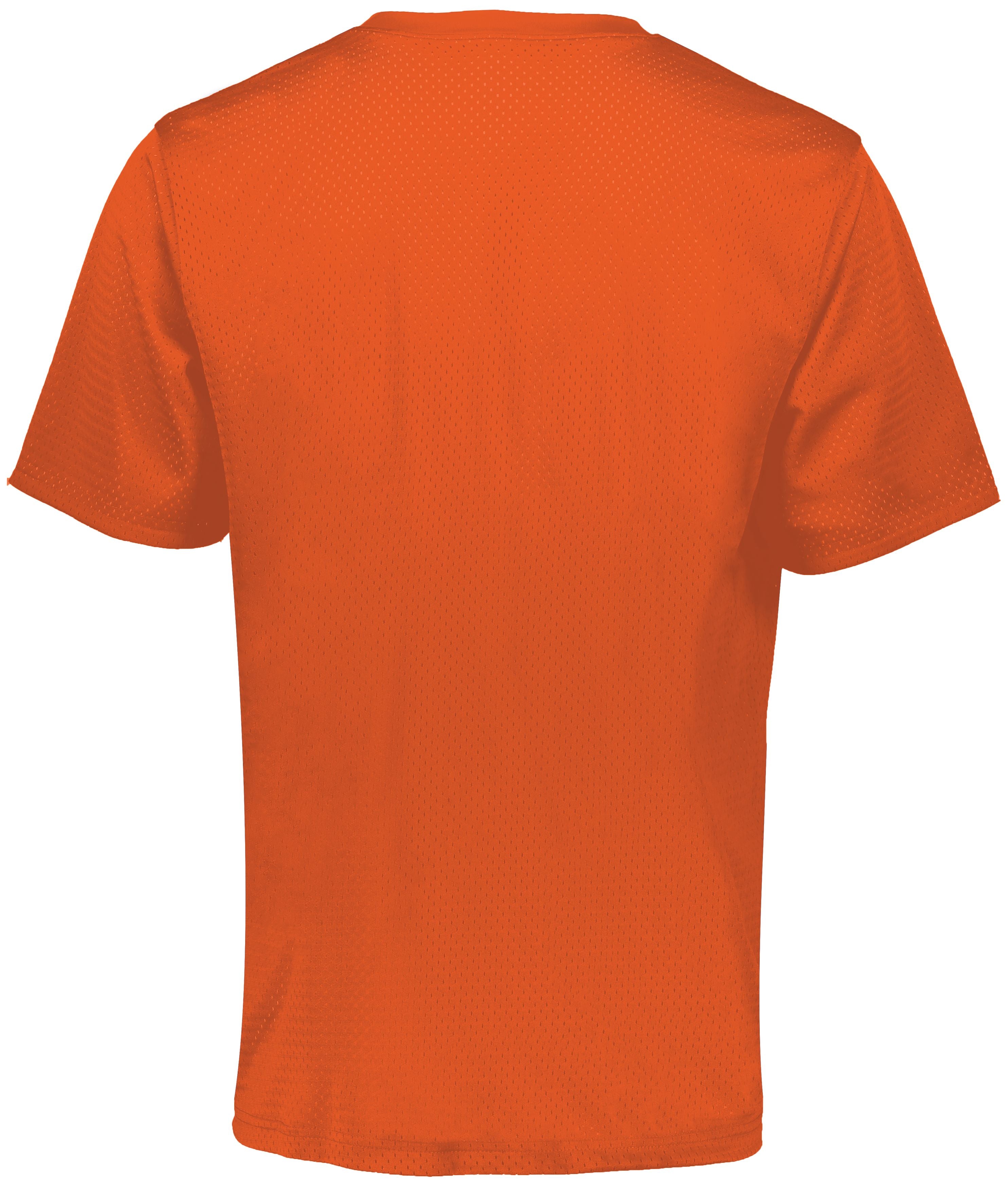 Augusta S/S Mesh Reversible Jersey - Orange/White