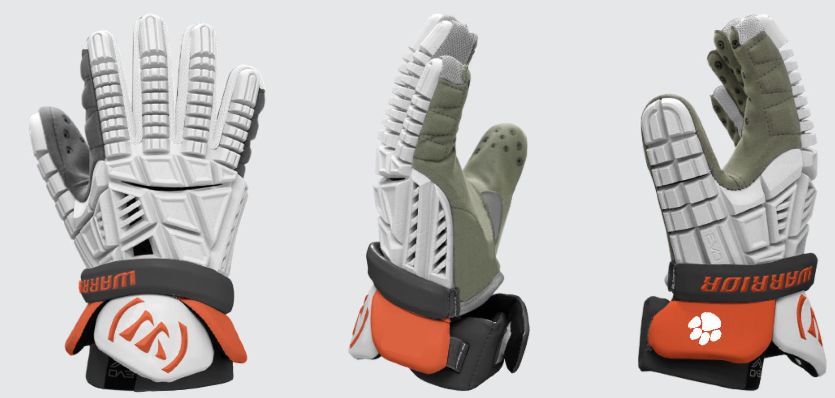 Warrior Custom Evo V Lacrosse Gloves- Central York