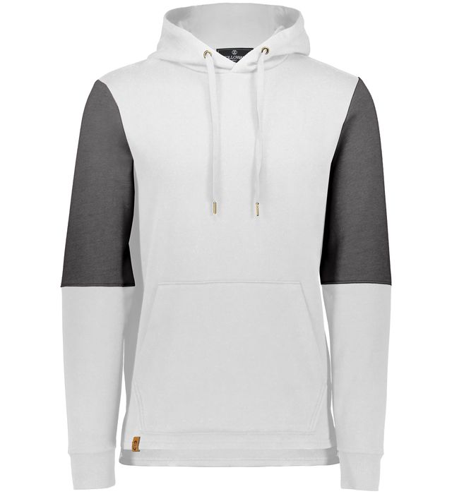 Holloway All-American Team Hoodie - White/Carbon Heather