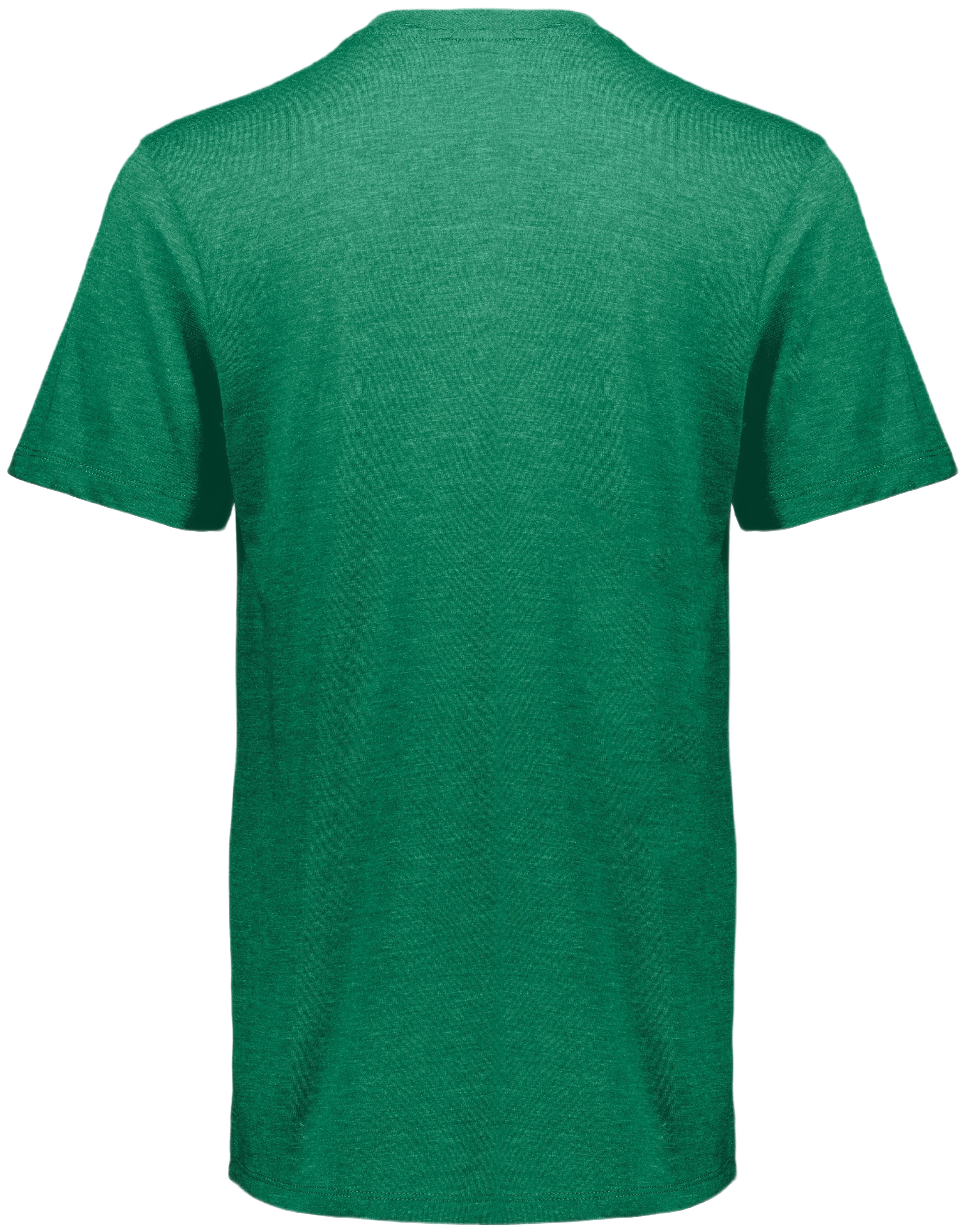 Augusta Tri-Blend Tee - Kelly Green Heather