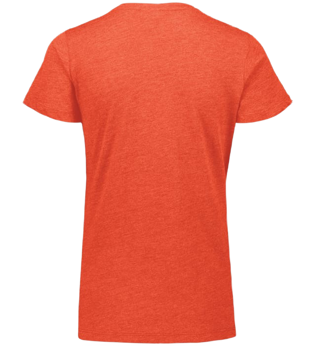 Augusta Women's Tri-Blend Tee - Orange Heather