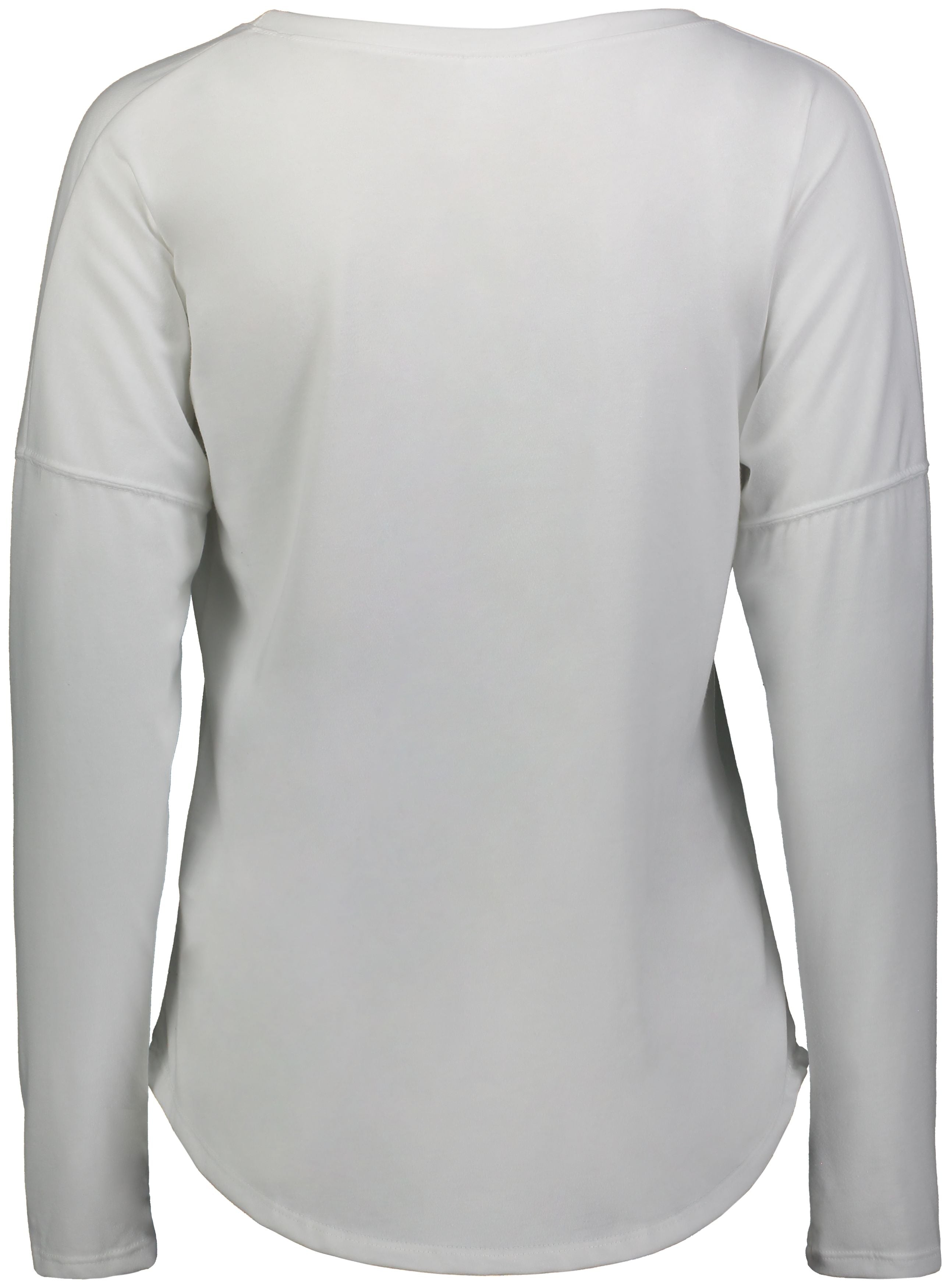 Augusta Women's Long Sleeve Tri-Blend Tee - White