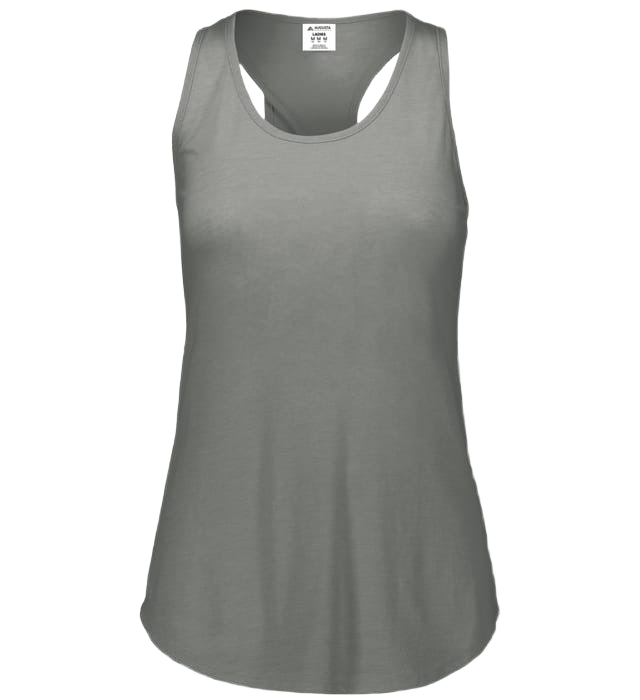 Augusta Women's Lux Tri-Blend Tank - Grey Heather