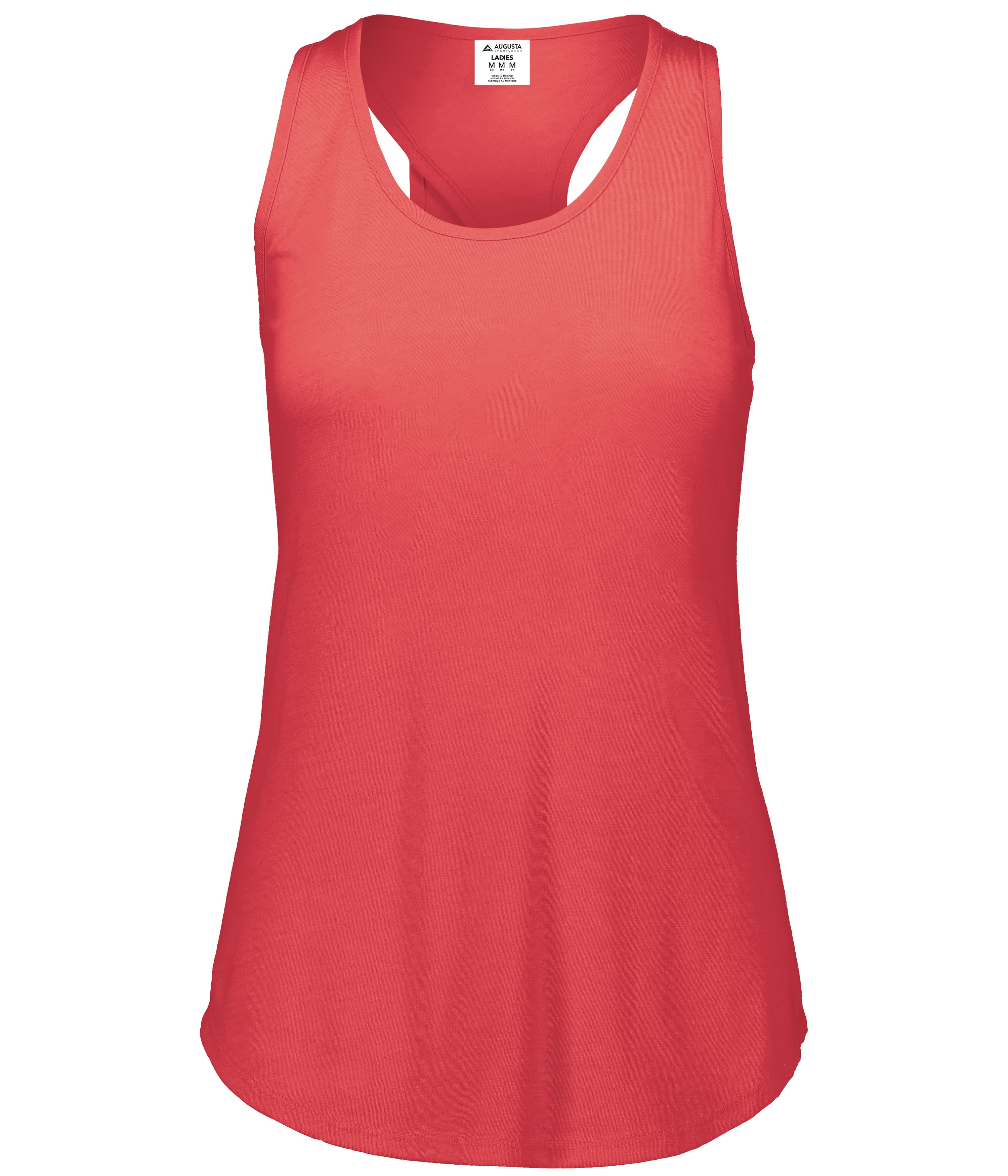 Augusta Women's Lux Tri-Blend Tank - Red Heather