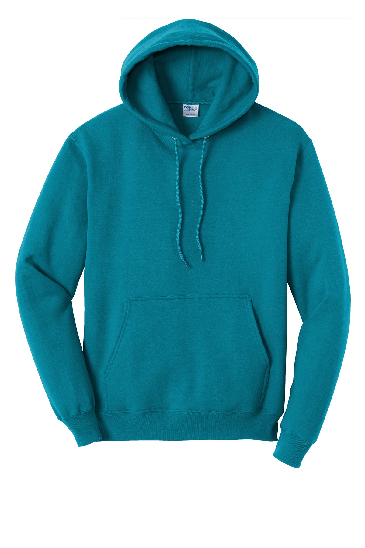 Port & Company Adult Core Fleece Pullover Hooded Sweatshirt - Teal