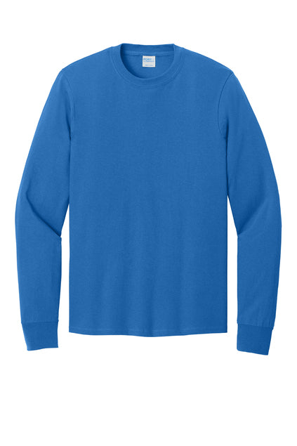 Port & Company Adult Core Blend Longsleeve Tee - Royal