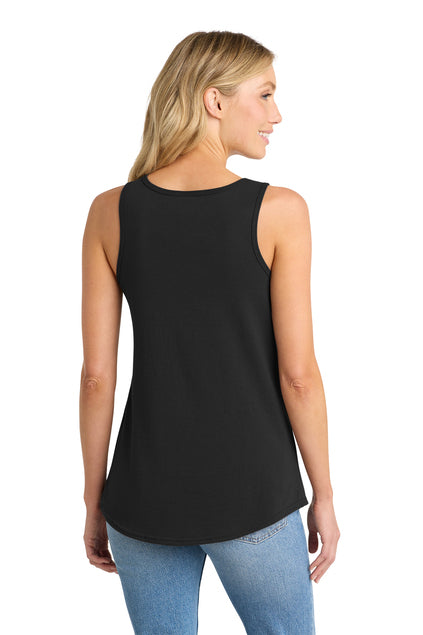 Port & Co Women's Core Cotton Tank Top - Black