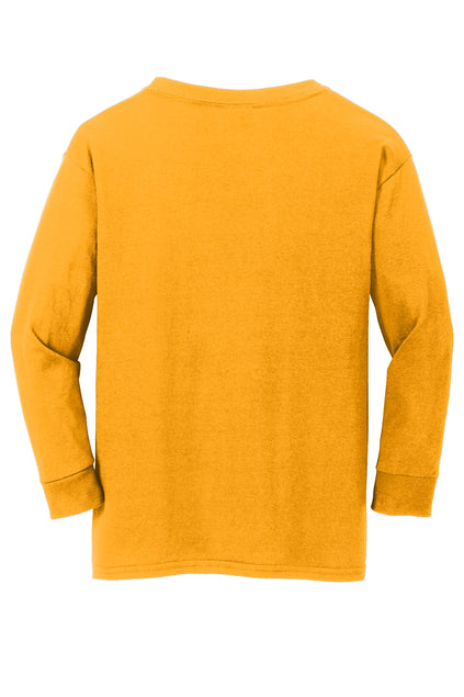 Gildan Youth Heavy Cotton Long Sleeve - Gold (Kearny)