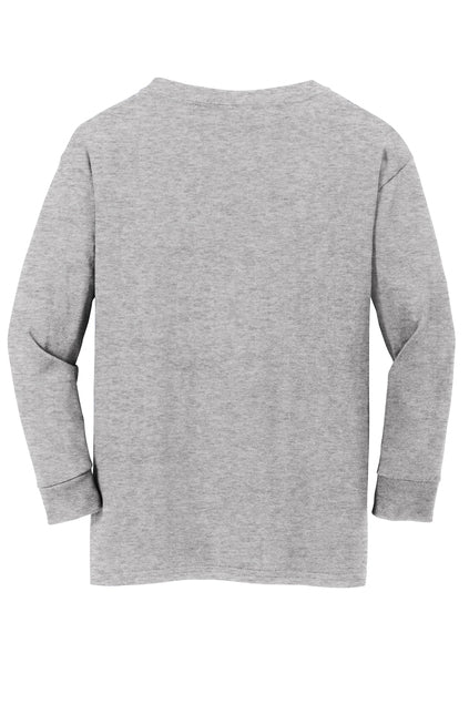 Gildan Youth Heavy Cotton Long Sleeve - Grey (Kearny)