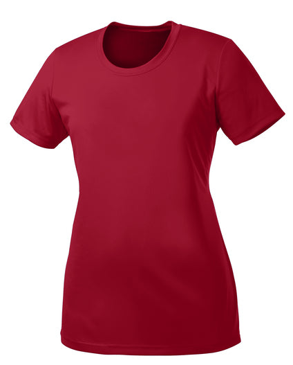 Port & Co Women's Performance Tee Red