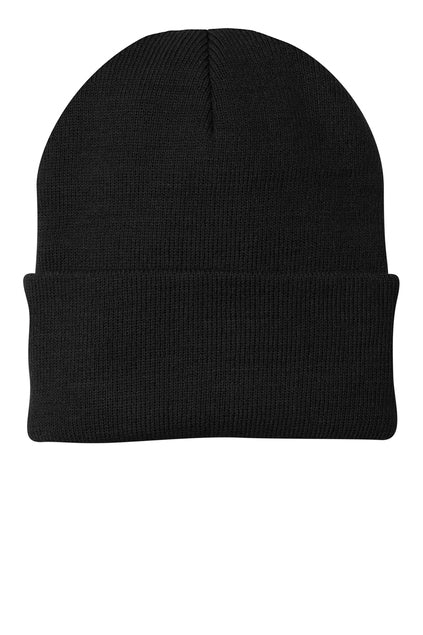 Port & Company Knit Beanie - Black
