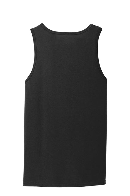 Port & Co Adult Core Cotton Tank Top - Black