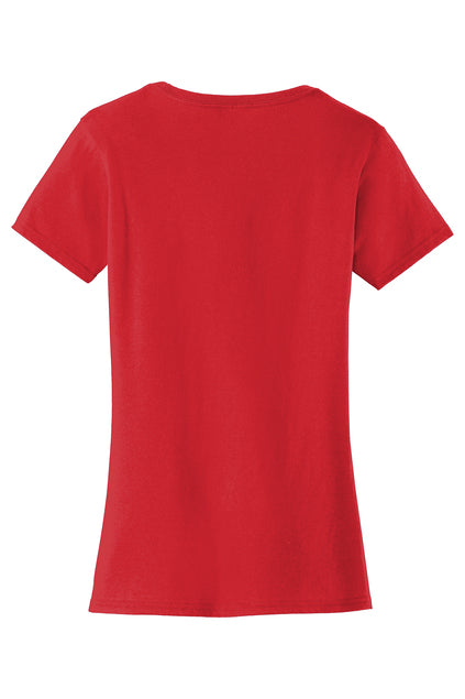 Port & Company Women's Fan Favorite Blend Tee - Bright Red