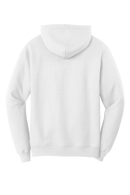 Port & Company Adult Core Fleece Pullover Hooded Sweatshirt - White