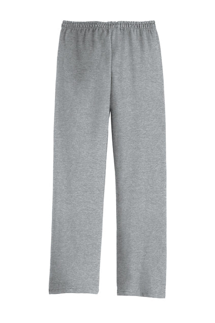 Gildan Adult Heavy Blend Open Bottom Sweatpant - Grey