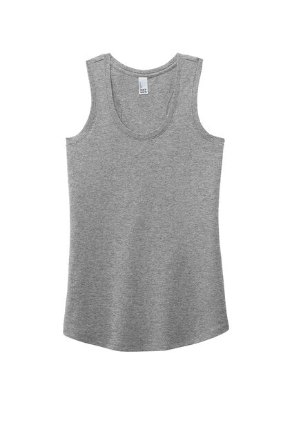 District Women’s Perfect Tri Racerback Tank - Grey Frost