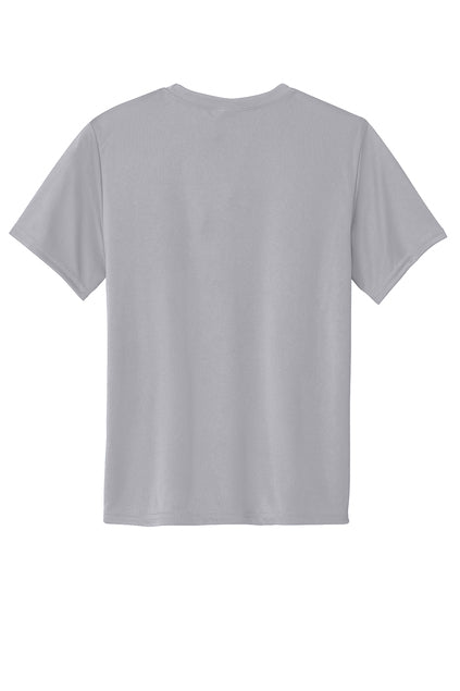 Port & Co Youth Performance Tee Silver
