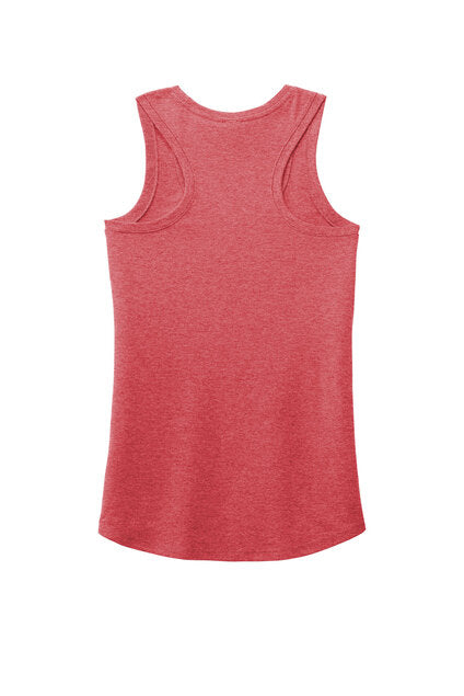 District Women’s Perfect Tri Racerback Tank - Red Frost