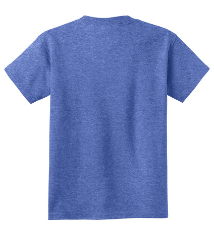 Port & Company Adult Core Cotton Tee - Royal Heather