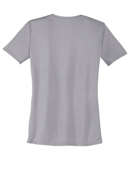 Port & Co Women's Performance Tee Silver