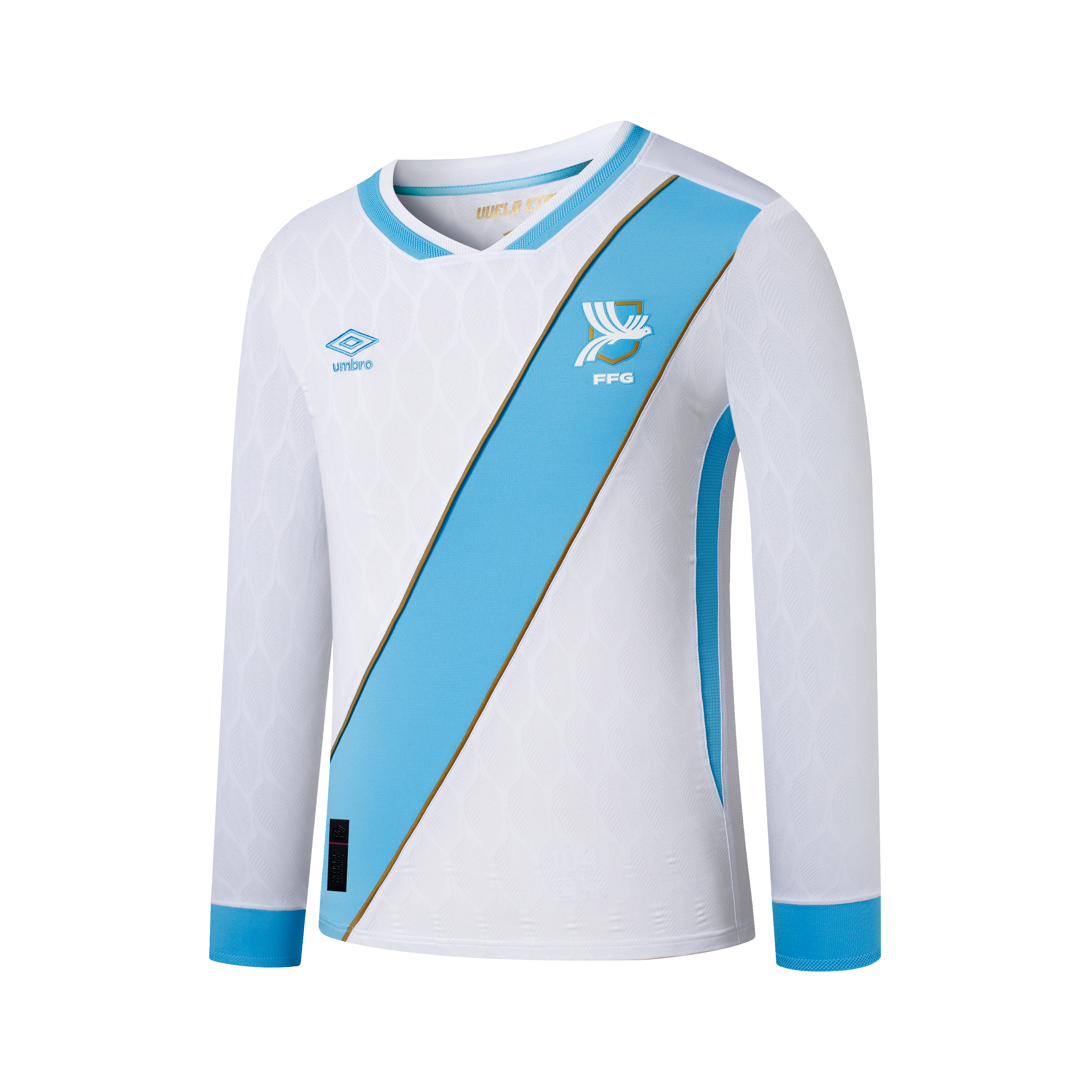Guatemala 2026 Long Sleeve Home Jersey Soccer GUALS526101-WH1 White