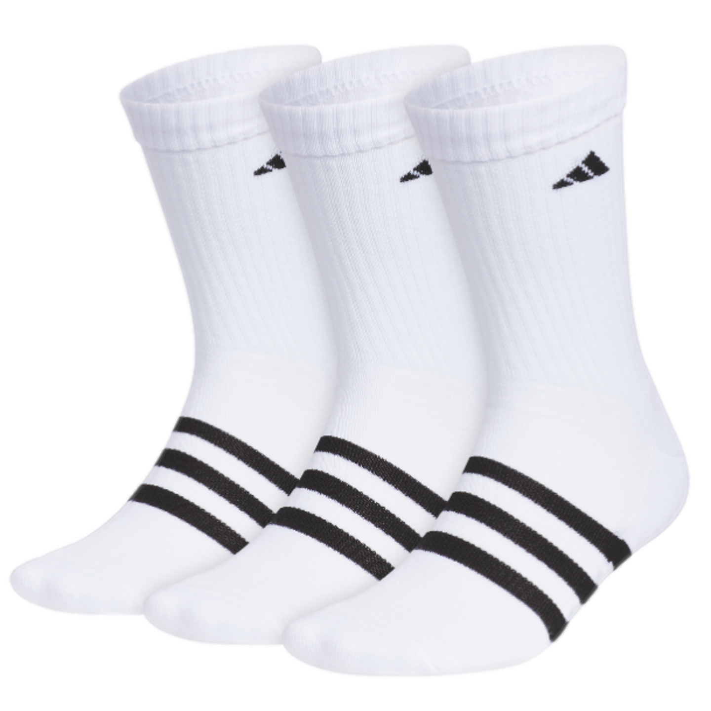 adidas Adaptive 3-Pack Crew Socks White S - Workout adidas Adaptive 3-Pack Crew Socks White S - Workout