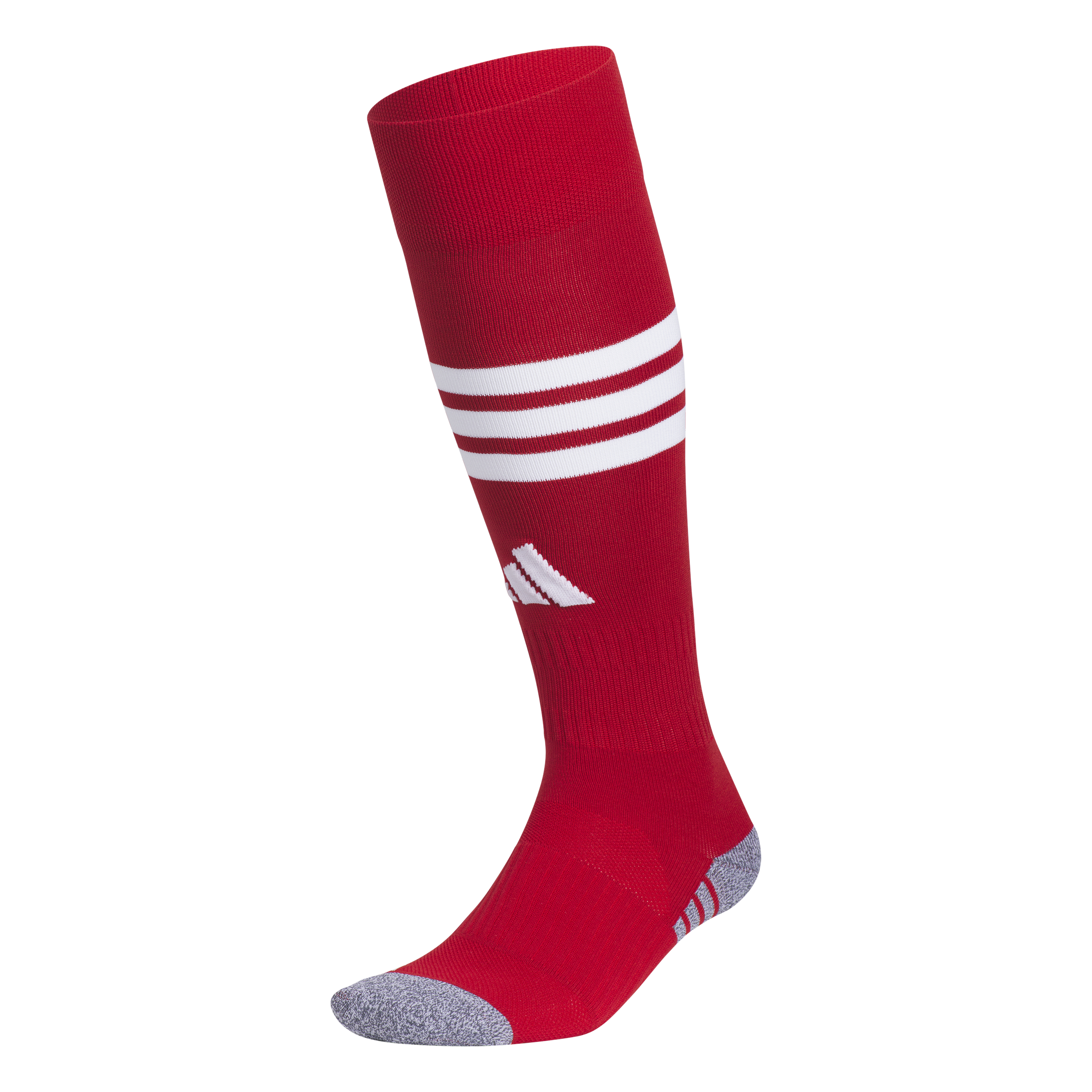 adidas 3 Stripe Hoop 2 Over the Calf Socks - Red 5159078