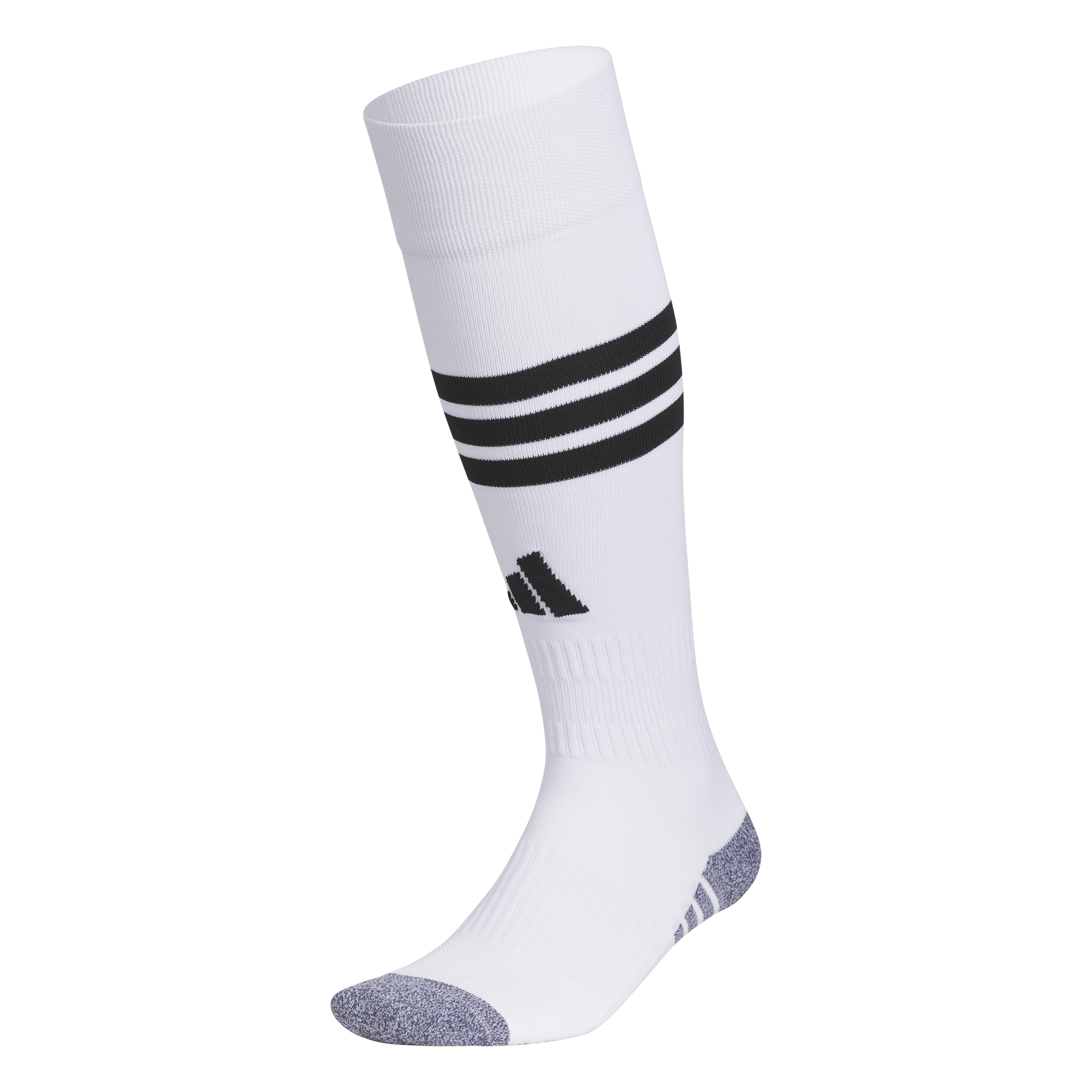 adidas 3 Stripe Hoop 2 Over the Calf Socks - White/Black 5159082