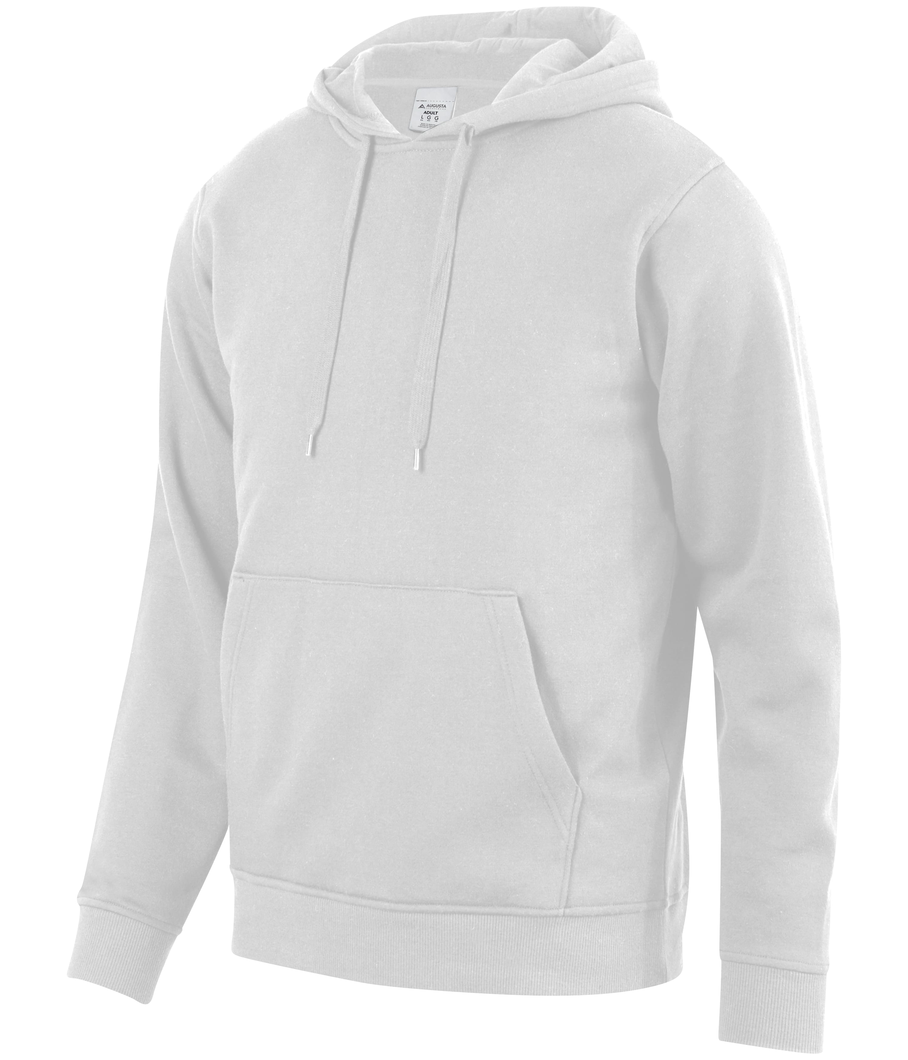 Augusta 60/40 Fleece Hoody - White
