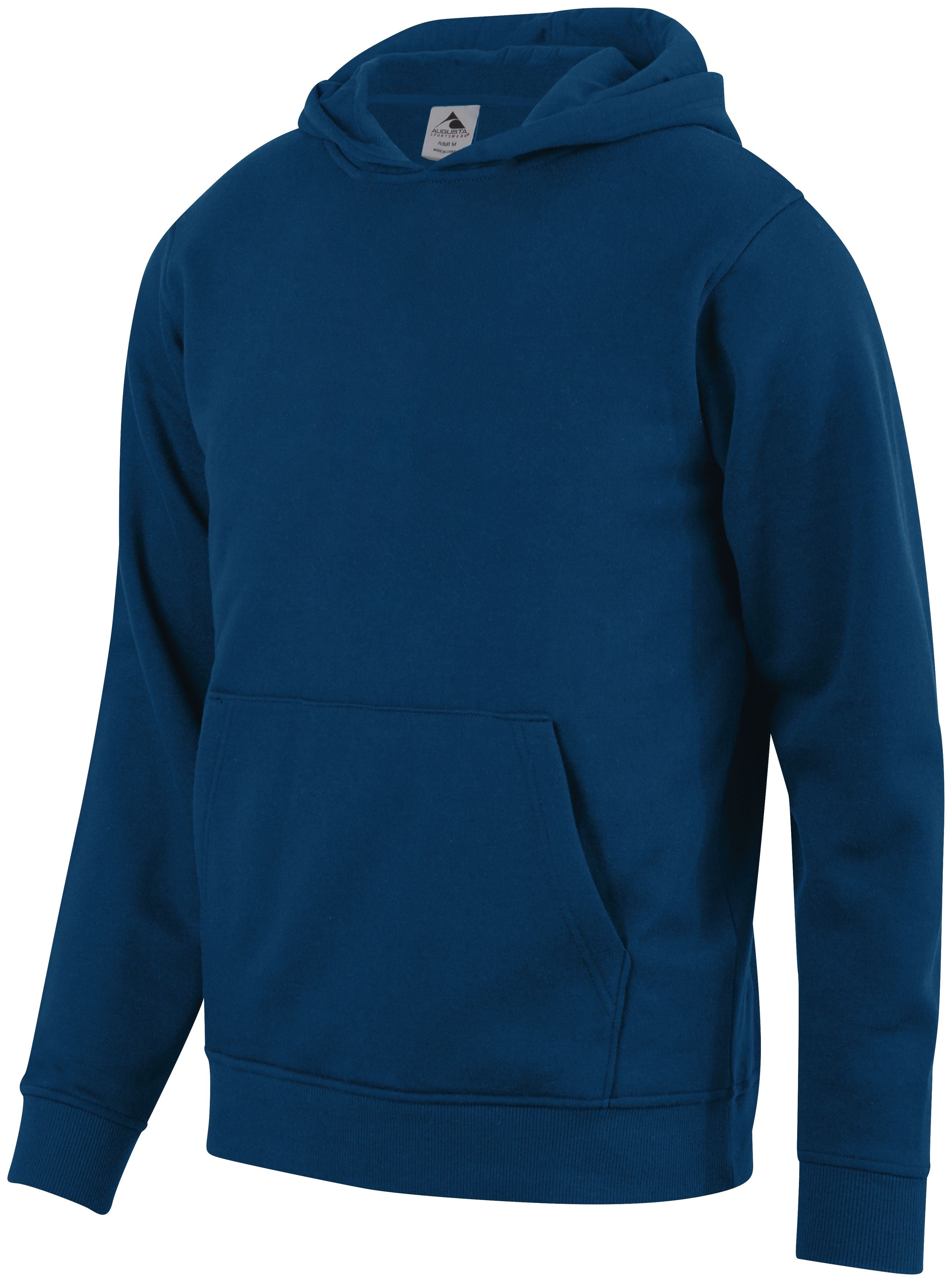 Augusta Youth 60/40 Fleece Hoody - Navy