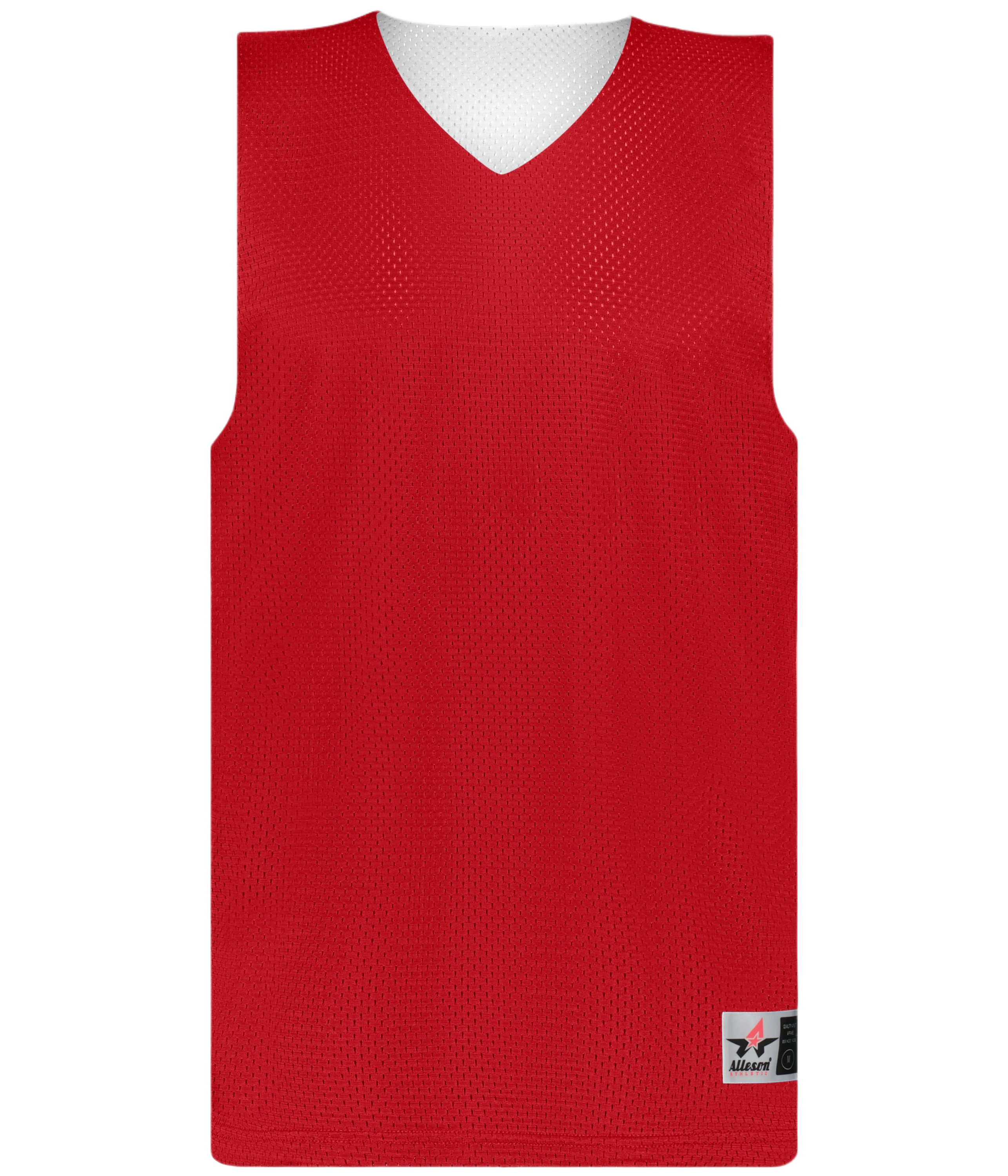 Badger Reversible Mesh Tank - Red/White