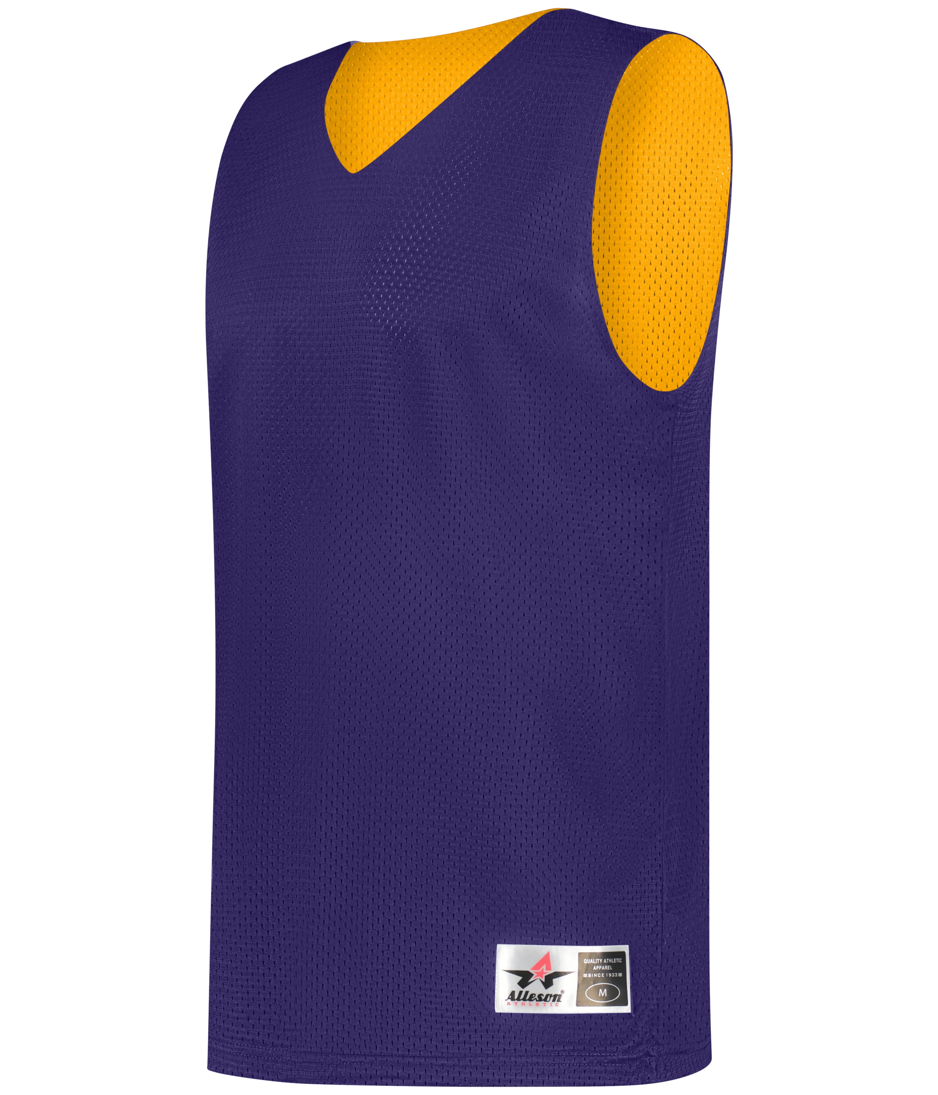 Badger Reversible Mesh Tank - Purple/Gold