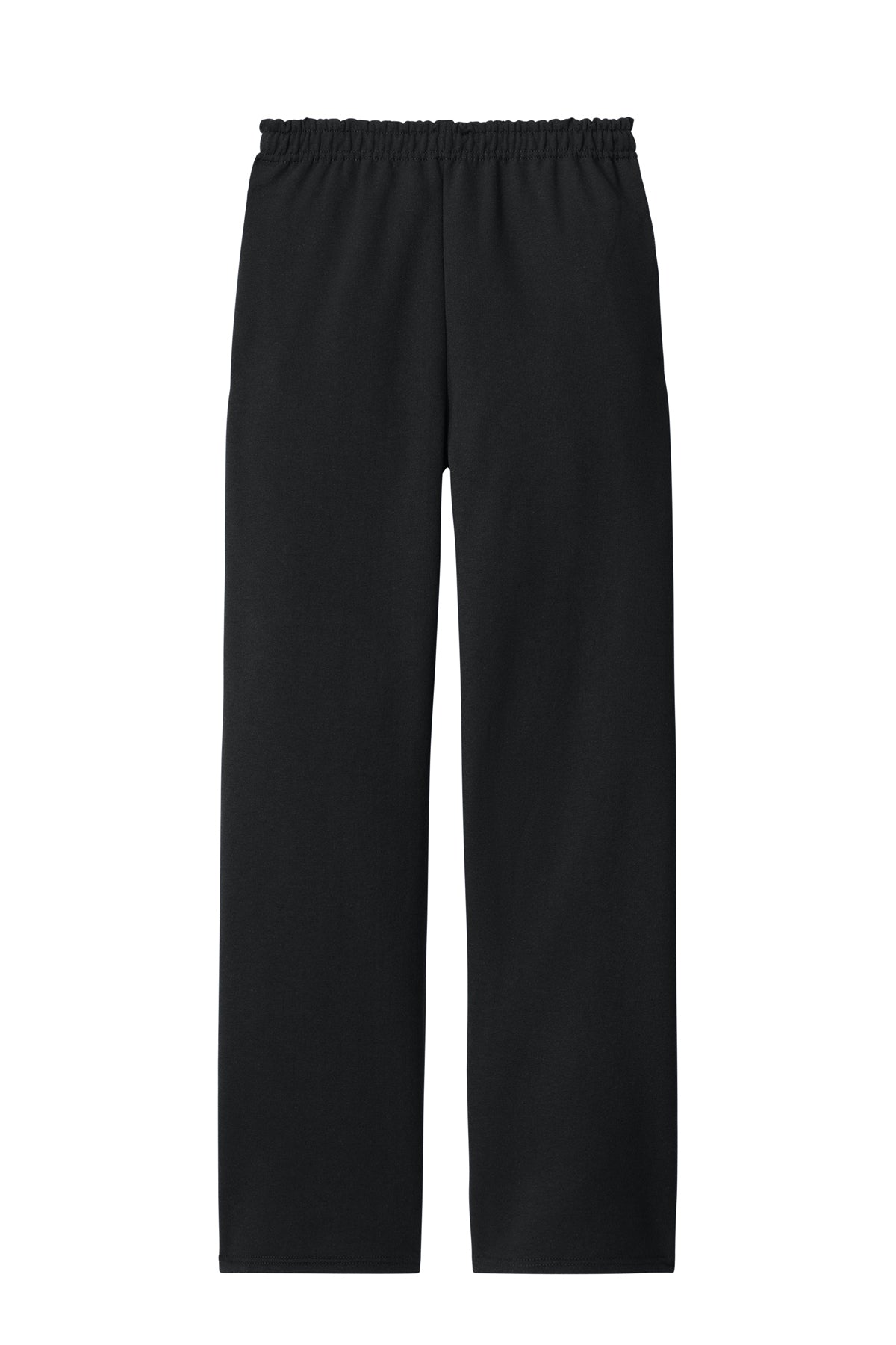 Jerzees NuBlend Open Bottom Pant with Pockets - Black