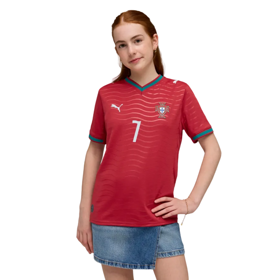 Puma Portugal 2026 Ronaldo Youth Home Jersey