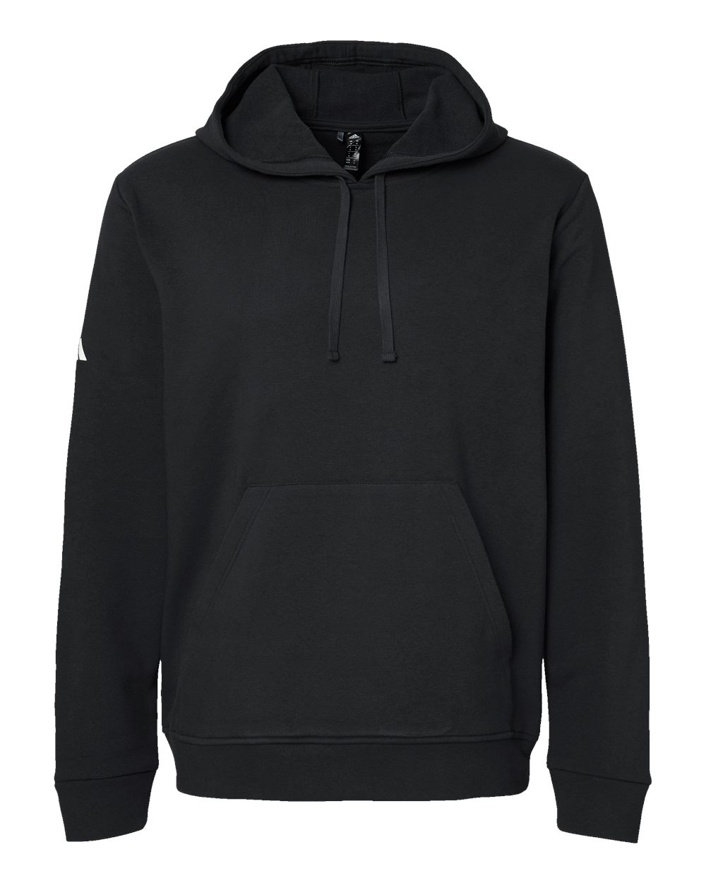 adidas Fleece Hooded Sweatshirt - Black