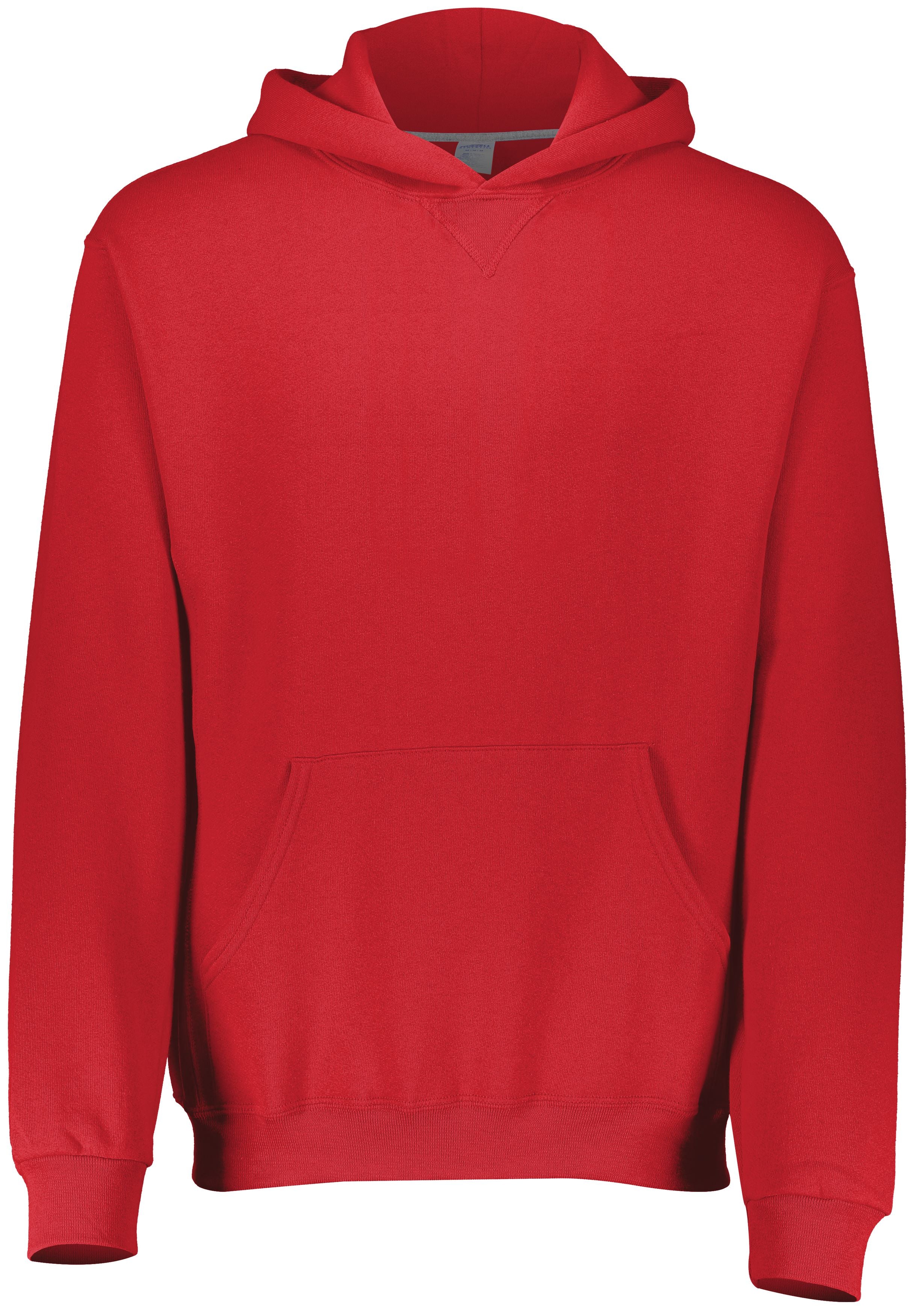 Russell Youth Dri-Power® Fleece Hoodie - Red