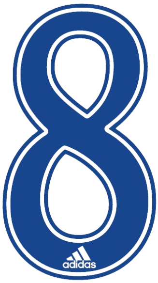 Adidas ROYAL 4" Number