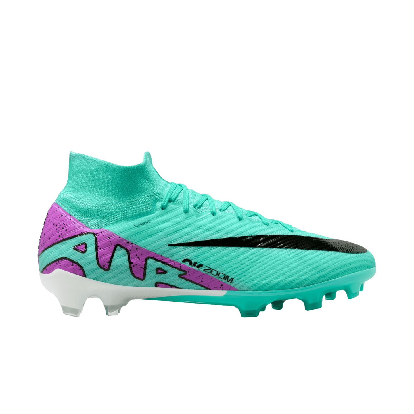 Nike Zoom Superfly 9 Elite FG Turquoise 8.5 Soccer Rugby