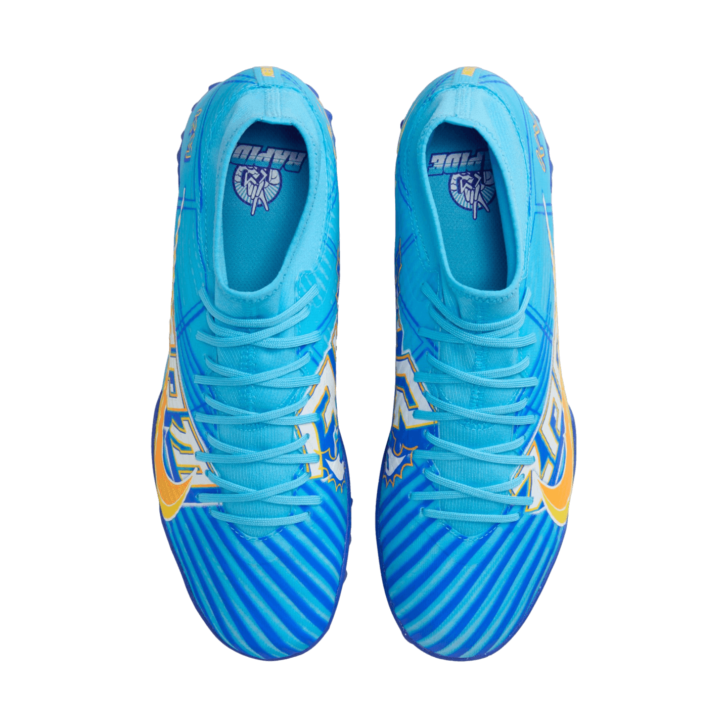 Nike Zoom Mercurial Superfly 9 Academy KM Mbappe Turf Shoes DO9347-400