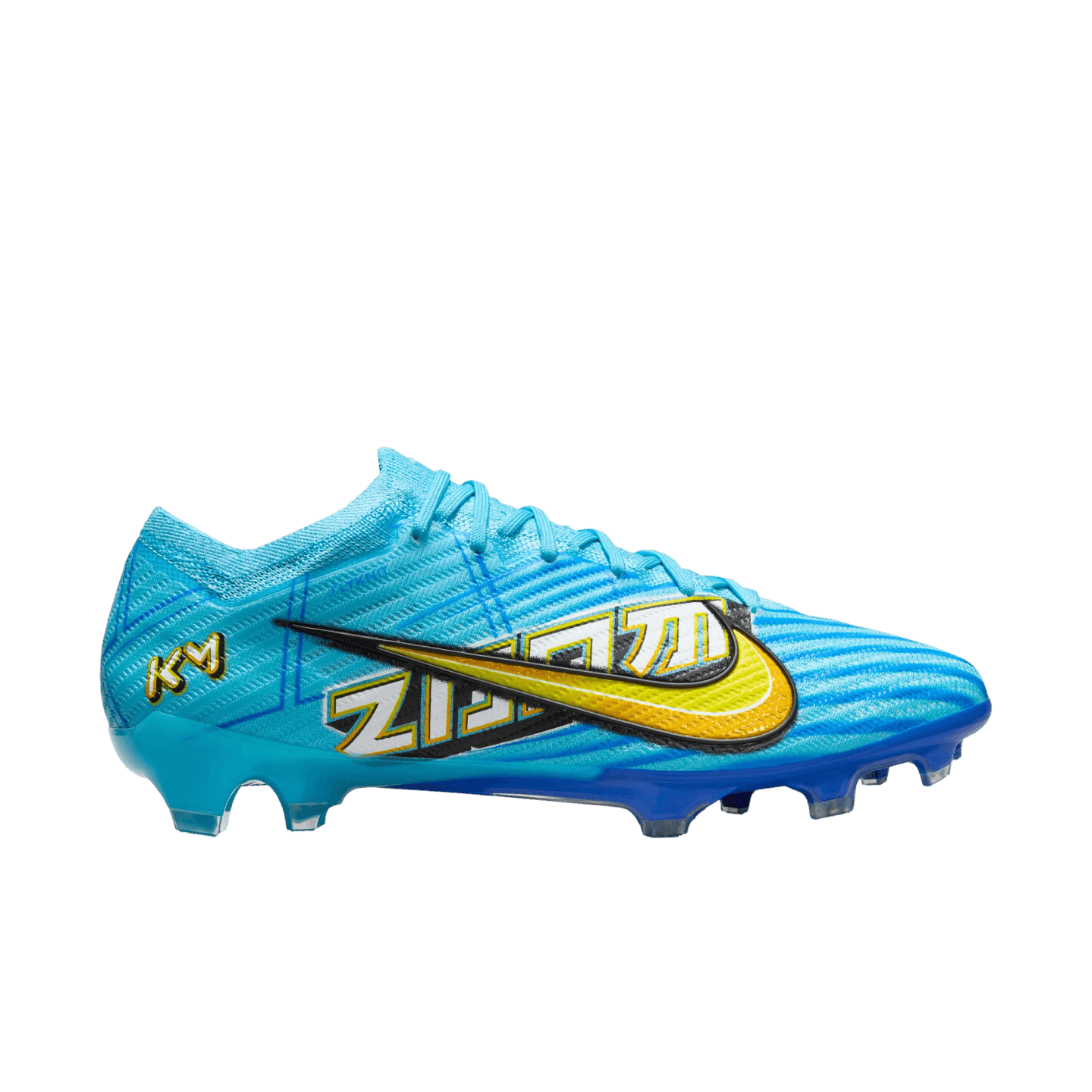 Nike Zoom Mercurial Vapor 15 Elite KM Mbappe Firm Ground Cleats DR9996-400