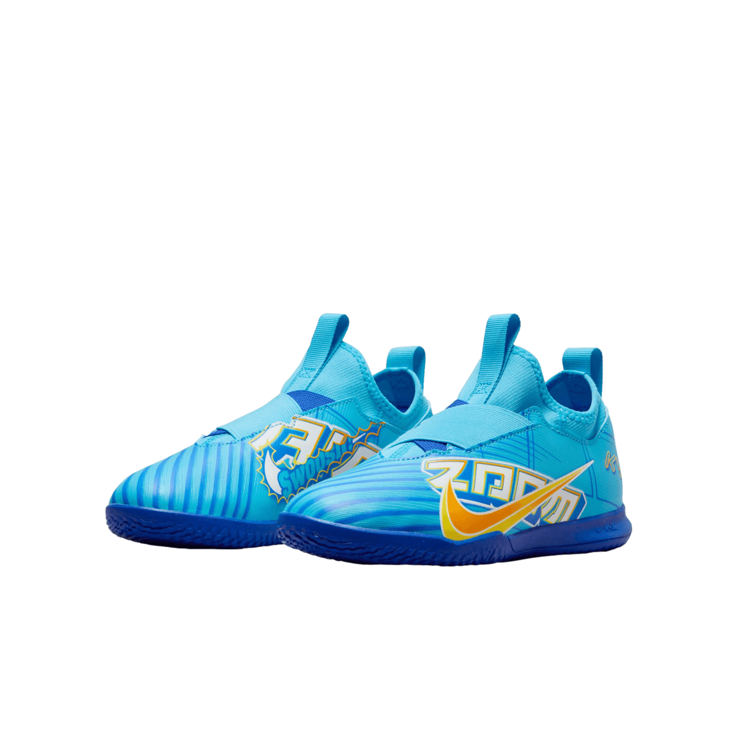 Nike Mercurial Zoom Vapor 15 Club KM Mbappe Youth Indoor Shoes DV0738-400