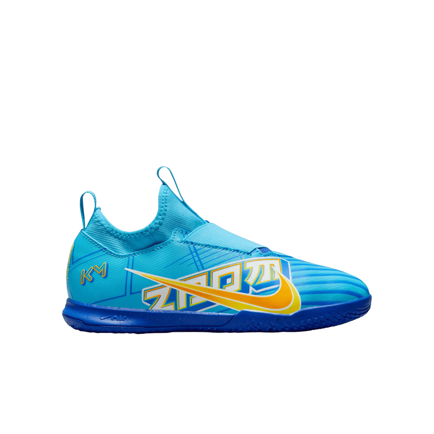 Nike Mercurial Zoom Vapor 15 Club KM Mbappe Youth Indoor Shoes DV0738-400